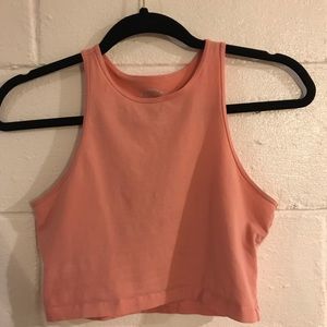 Pink crop top